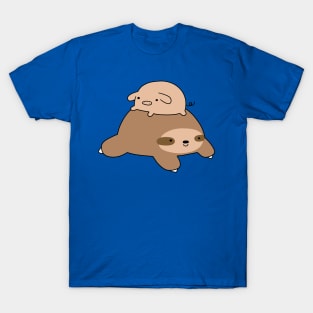 Little Pig and Sloth T-Shirt